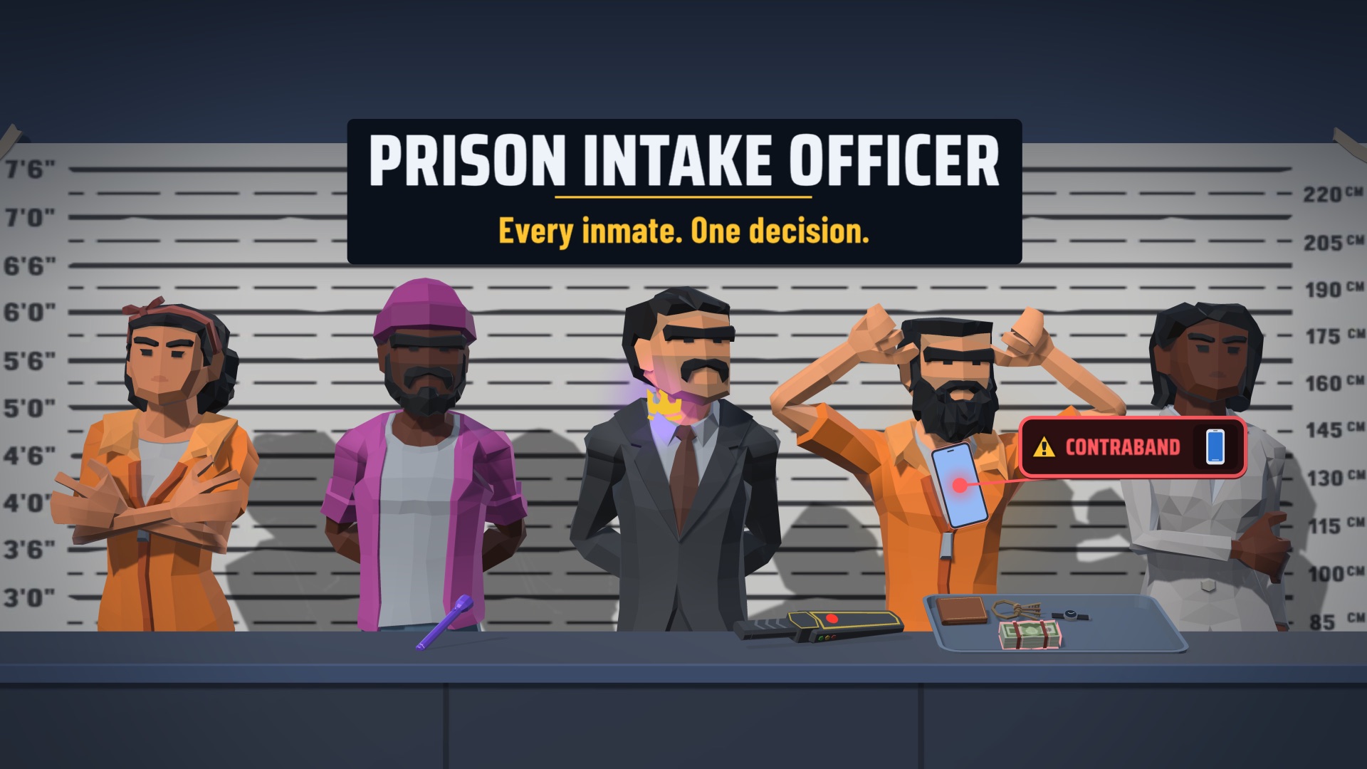 Prison Intake Officer key art